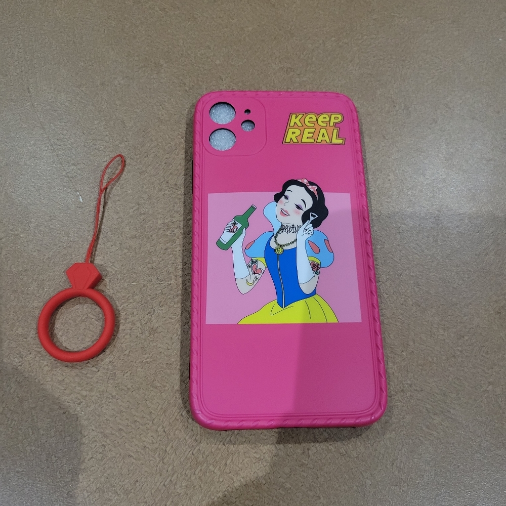 Iphone 11 pro max keep real snow white phone case